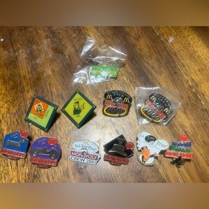 McDonald's Colorful Collectible Pins